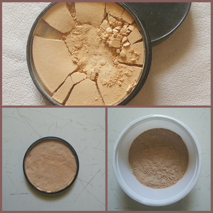 DIY: How to Fix Broken Compact Powder.Makeup With & Without Using Rubbing Alcohol