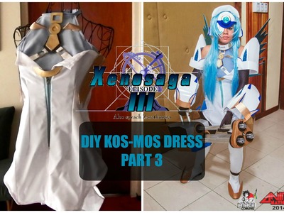 DIY KOS-MOS Version 4 Cosplay: Dress Tutorial [Part 3.3]