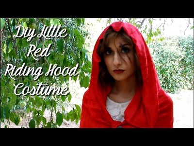 DIY Little Red Riding Hood Costume + DIY cloak!