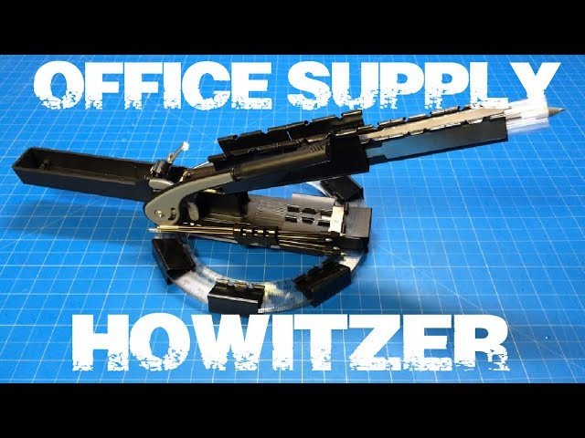 DIY Mini Missile Launcher "Office Supply Howitzer"