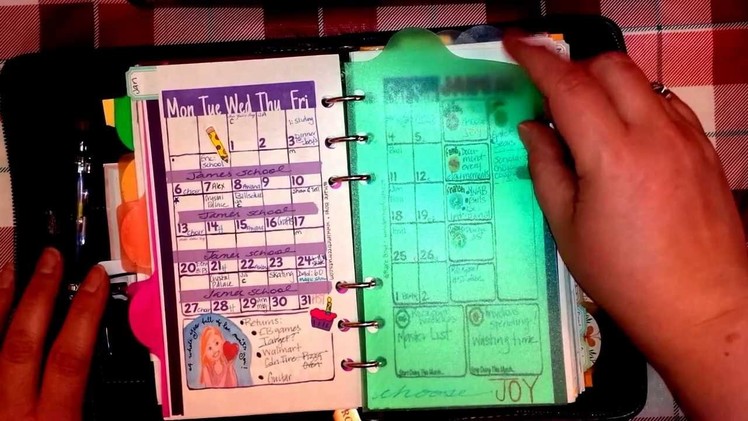 DIY Page Markers for your Filoflex, Day-Timer, Franklin Covey planners