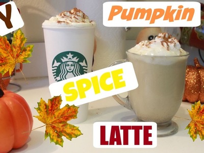DIY Pumpkin Spice Latte ! Starbucks Fall Drink !