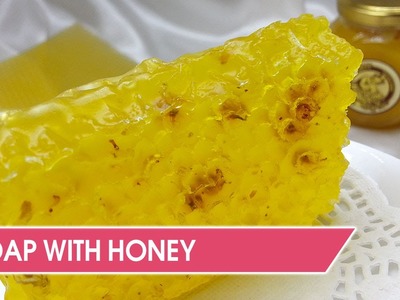DIY:  Realistic handmade honeycomb soap. M&P Soap making