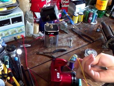 DIY Rechargeable Camera Battery Lithium-Ion 18650