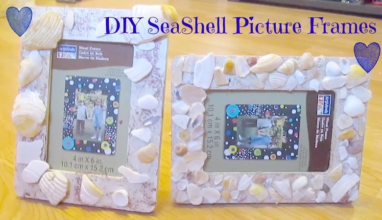 DIY Seashell Picture Frame