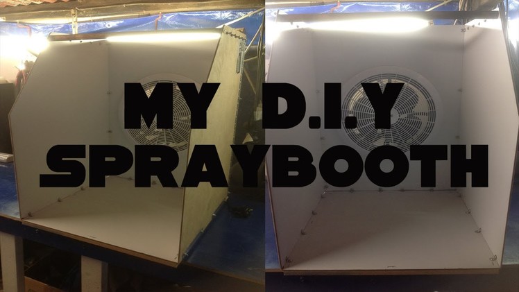 DIY Spray booth