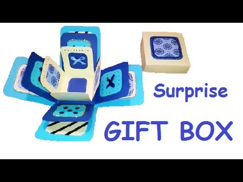 DIY  Surprise gift box