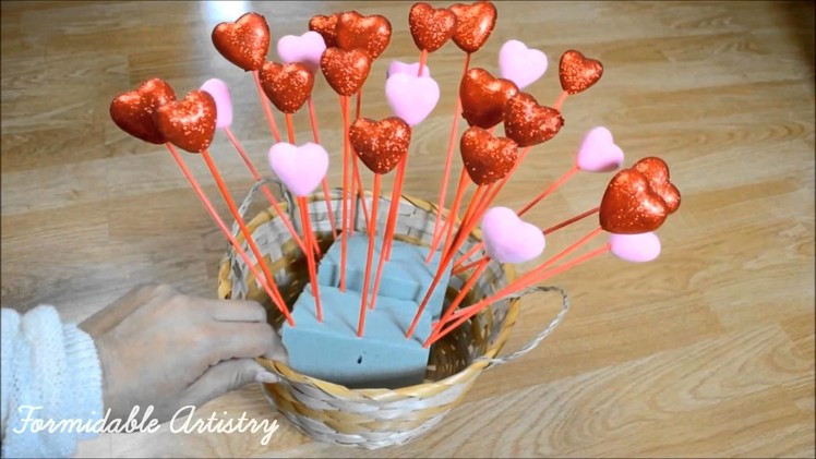 DIY Valentine's Day Gift ♡ Chocolate Bouquet