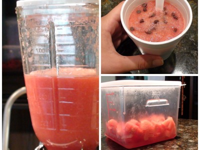 DIY Watermelon Popsicles