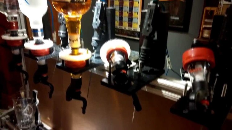 Drinkmotizer -- the DIY drink mixing robot platform with Raspberry Pi and Arduino