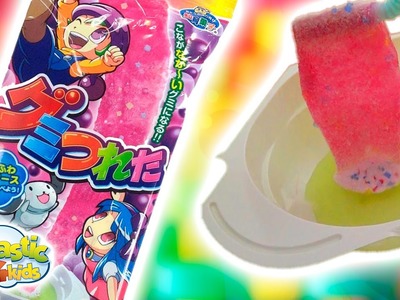 Funny & Delicious Popin Cookin DIY Gumi Tsureta Opening Gummy Bear Candy Japanese Candies
