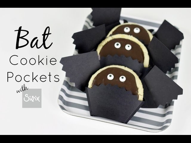 Halloween Bat Cookie Pockets | Sizzix DIY Parties & Events