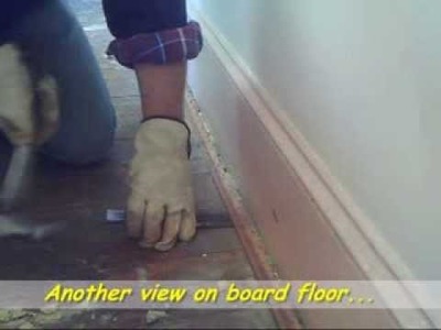 How To. DIY Remove Carpet Tack Strip