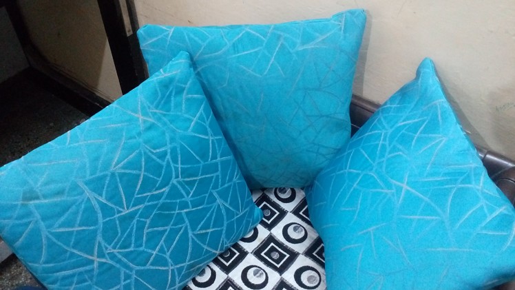 How To Make a Cushion Cover (Best out of Waste) - DIY