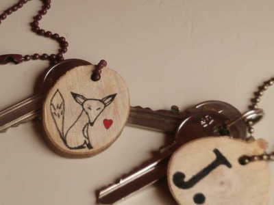 How To Make A Personalised Wooden Keychain - DIY Style Tutorial - Guidecentral