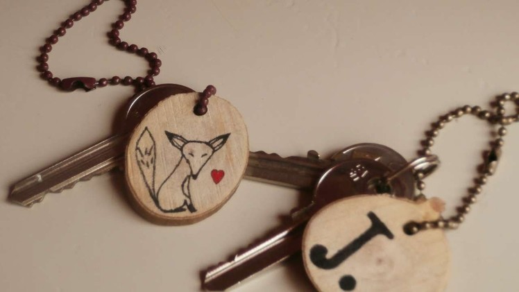 How To Make A Personalised Wooden Keychain - DIY Style Tutorial - Guidecentral