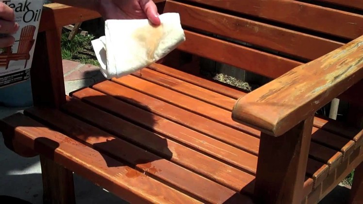 ✇ How To Treat Patio Furniture - Teak Furniture - DIY Outdoor Furniture