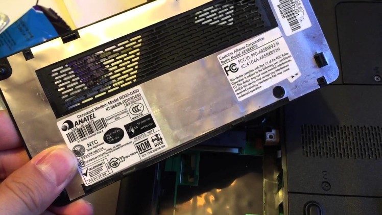 HP G60 hard drive upgrade or replacement tutorial, DIY.  No boot sector found.