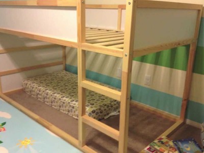IKEA KURA BED - How we assembled the bed - Star of Paris DIY