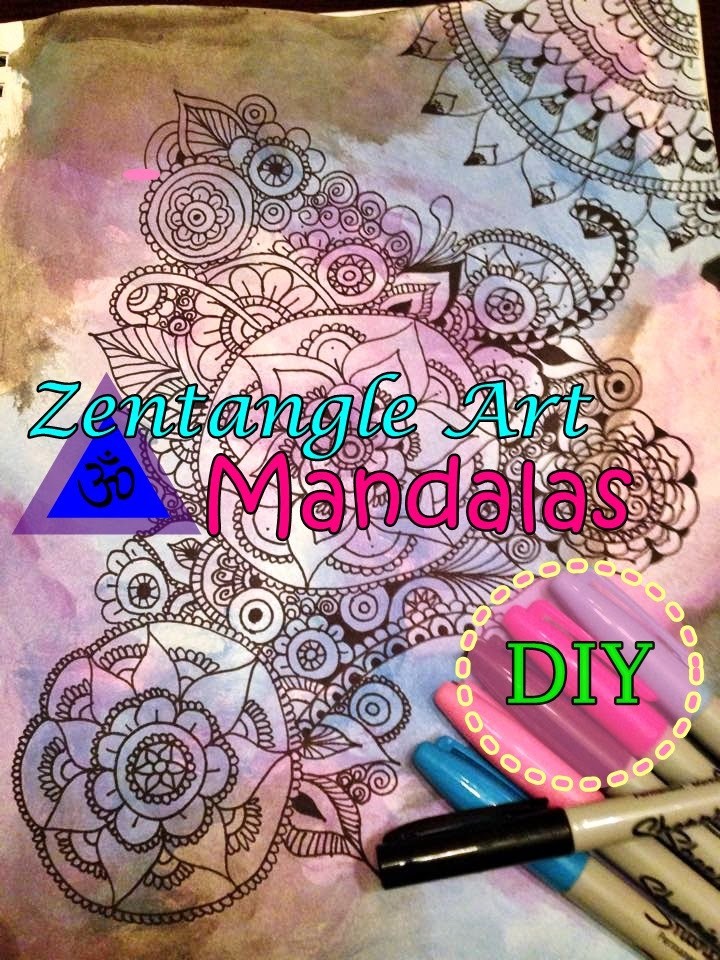 Mandalas o Zentangle Art DIY