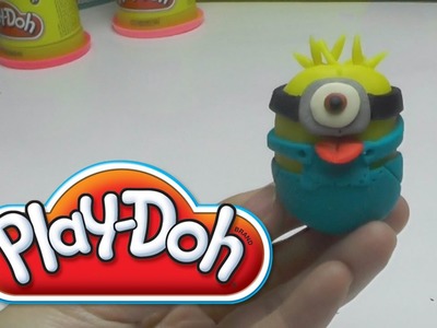 Minion -  How to make with PLAY DOH DIY