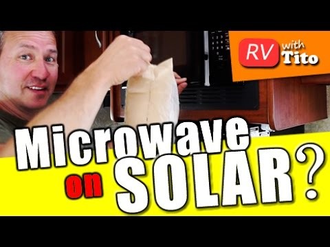 RV Inverter Power Test - DIY Solar and Inverter Install