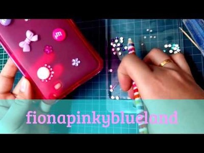 Tutorial DIY -- Samsung galaxy note case decoration