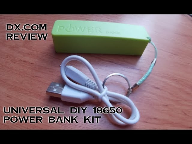 Universal 18650 Battery Box - DIY Power Bank Kit UNBOXING & REVIEW