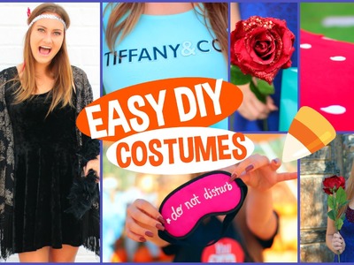 5 DIY Last Minute Halloween Costumes!