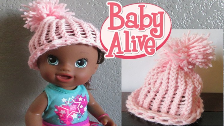 BABY ALIVE DIY How To Make A Beanie
