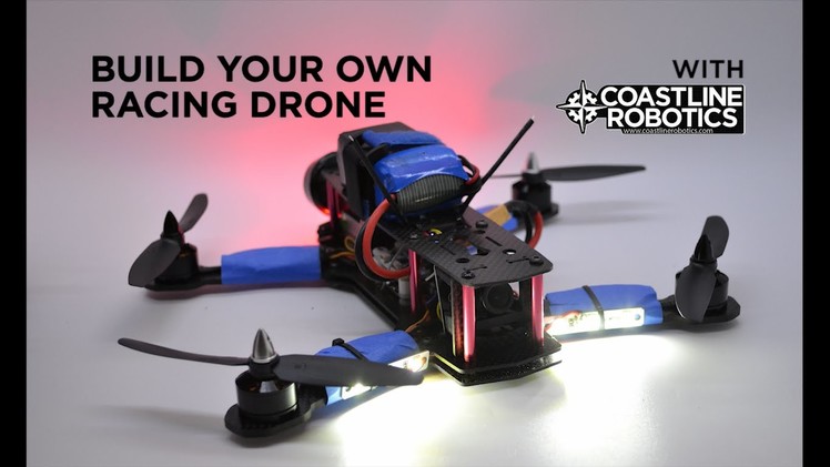 Build your own racing drone Part 1. ZMR250 DIY