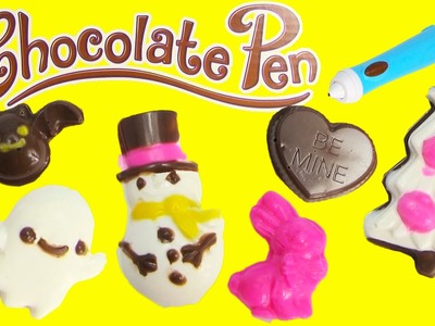 Chocolate Pen Holiday Pack DIY Chocolate Candy