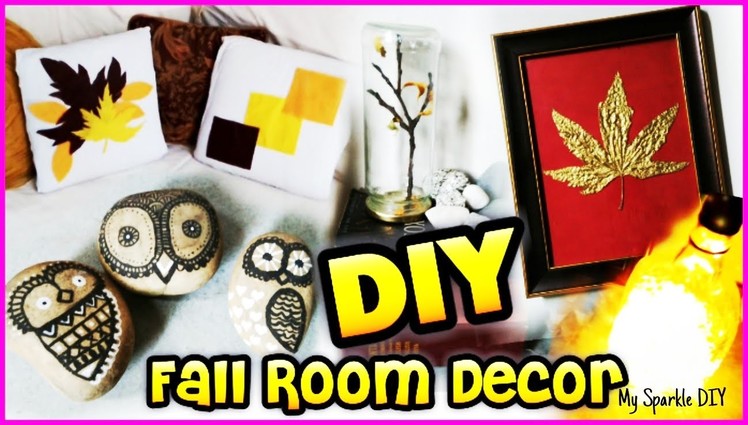 DIY 5 Fall Room Decor Easy and Inexpensive ( tumblr and Pintrest Inspire)