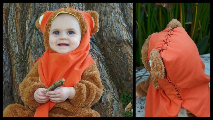 DIY Baby Ewok Costume {EASY} - Whitney Sews