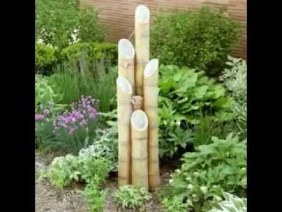 DIY decorating Ideas for Small garden fountain