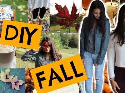 DIY Fall Inspiration - Room Decor, Outfits, + More!