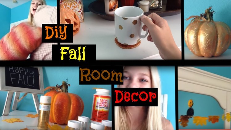 DIY FALL ROOM DECOR!!