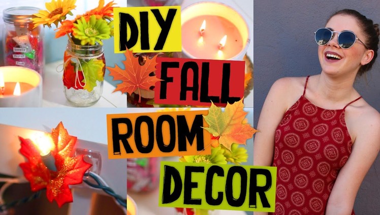 DIY FALL ROOM DECOR! Easy & Afforable DIY Ideas for Fall 2015. Jill Cimorelli