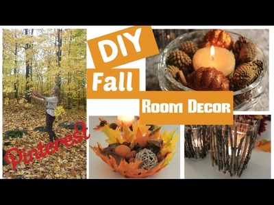 DIY Fall Room Decorations - Pinterest to the TEST edition