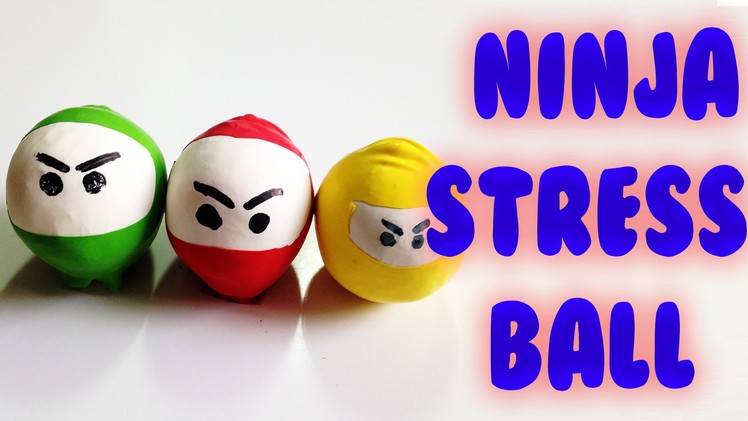 DIY for kids: Ninja stress balls