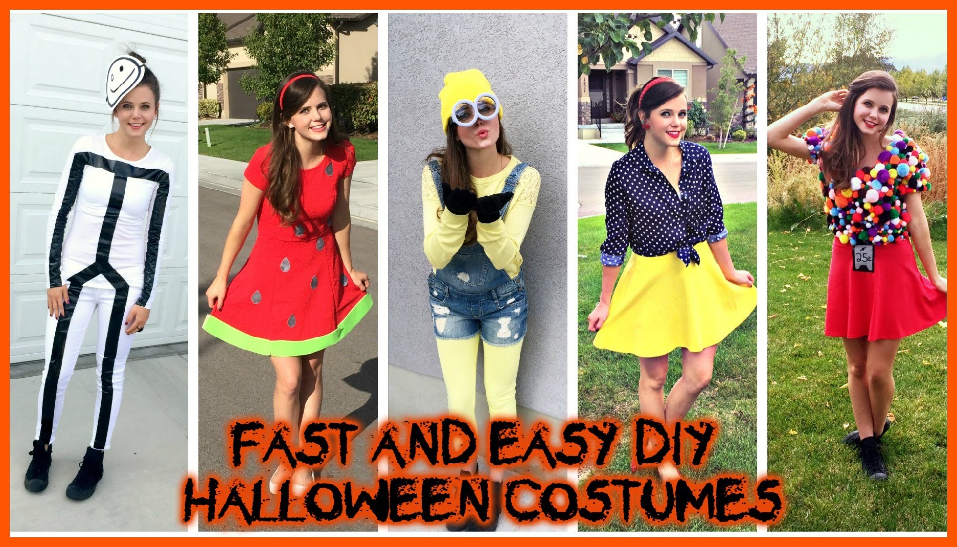 Easy Last-minute Diy Halloween Costumes