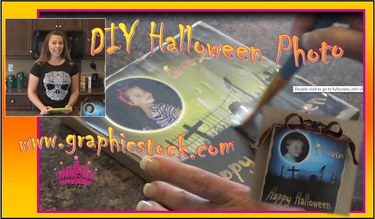 DIY Halloween Photo Crafting with Graphicstock - Creative Princess