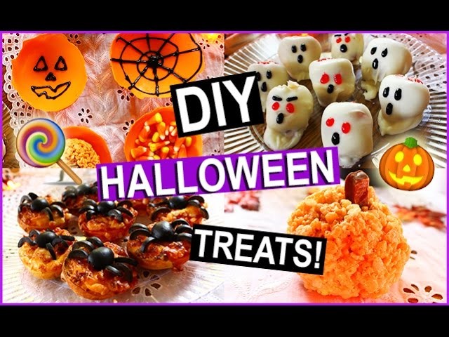 DIY Halloween Treats | STYLOWEEN PINTRY