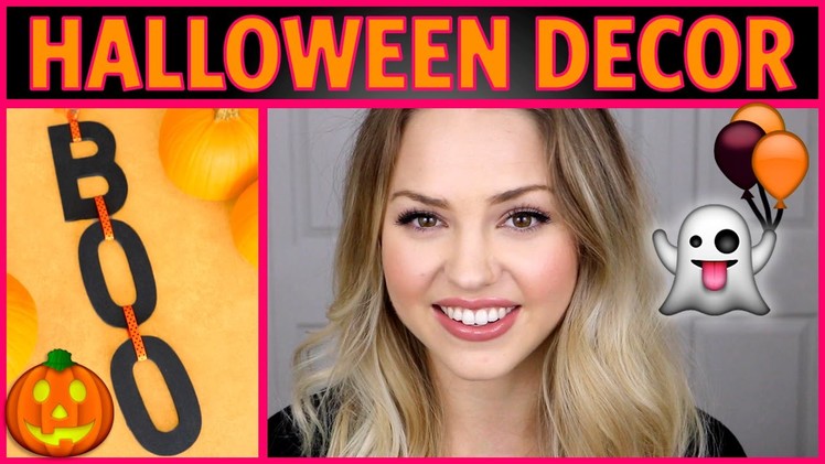 DIY Halloween Tumblr Inspired  Decor with Jess