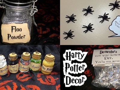 DIY Harry Potter Halloween decor