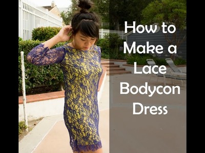 DIY Lace Bodycon Dress