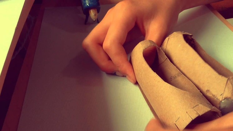 DIY paper mâché pointe shoes|Anna's Crafty Corner