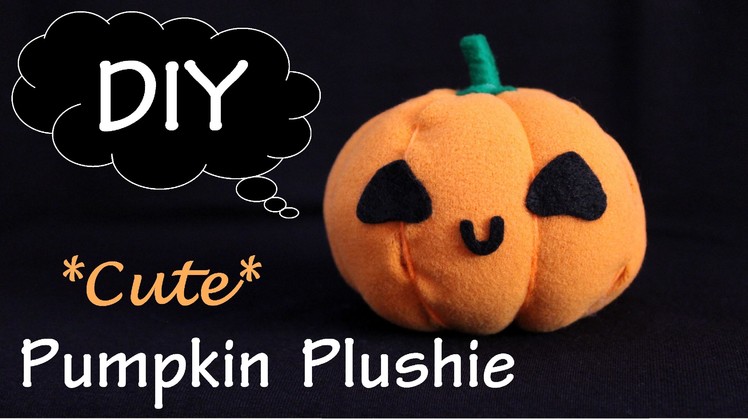 DIY Pumpkin Plushie | Halloween Part 2.2