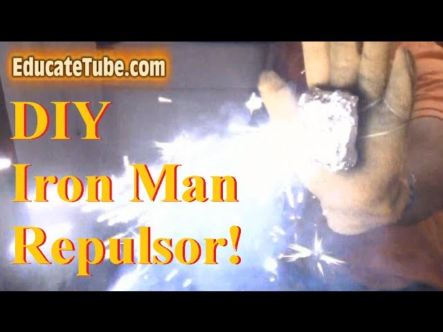 DIY Real Iron Man Repulsor-  My cool and awesome invention!
