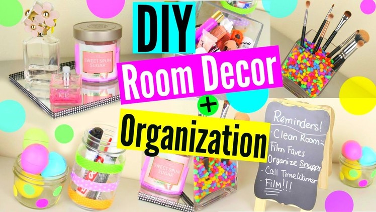 DIY Room Decor + Organization.Storage! Keep Your Room Organized!